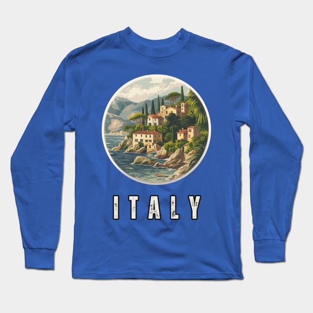 Italy Long Sleeve T-Shirt by Mary_Momerwids